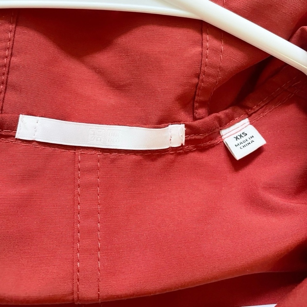 Uniqlo cotton blend parka jacket xxs - Picture 6 of 7